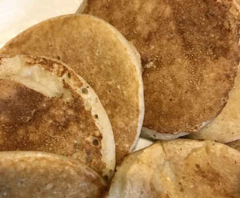 Banánové lievance (z ovsenej a pohánkovej múky)